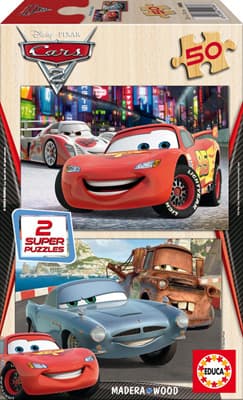 Educa Drveni Puzzle Disney Cars ED14936