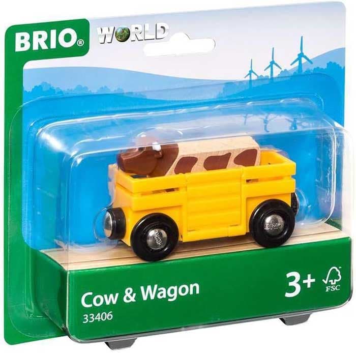 BRIO Igračka Vagon za prevoz krava 33406