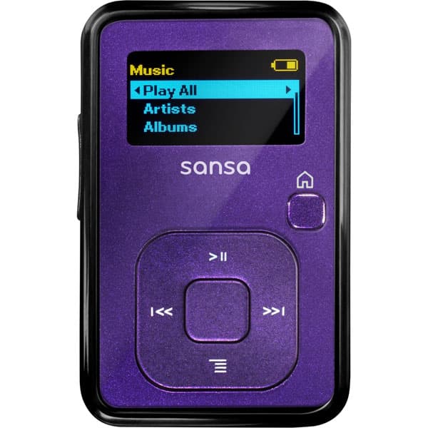 SanDisk MP3 Player Sansa Clip 4GB FM indigo 66780