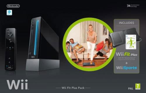 Nintendo Wii Komplet - Wii konzola + Wii Fit Plus & Balance Board + Wii Sport + Igra