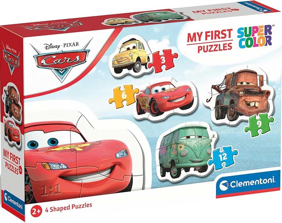 Moje prve puzzle slagalice 4u1 Disney Cars Clementoni 20804