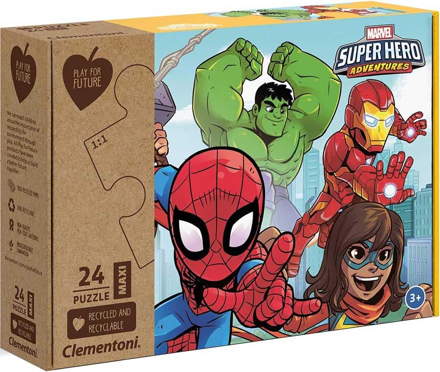 Ekološka maxi puzzle slagalica 24 dela Marvel Superheroji Clementoni 20260