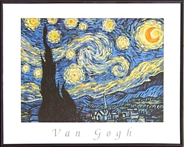 Van Gogh - Starry Night - 40/50 HPLN