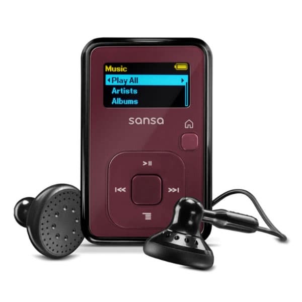SanDisk MP3 Player Sansa Clip 4GB FM crveni 66417