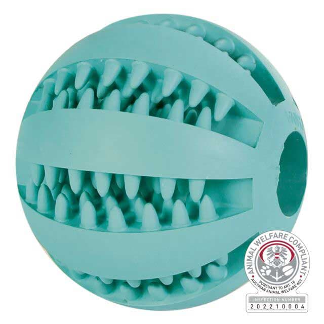 Trixie Igračka za pse Gumena lopta 6cm Denta Fun 32880