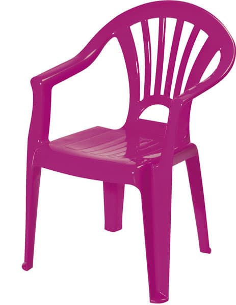 Dečja plastična stolica Kinder roze