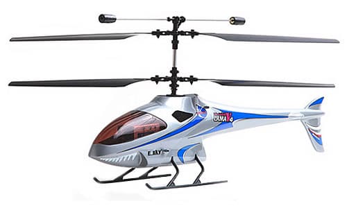 E-Sky helikopter na daljinski LamaV4 srebrni 2.4GHZ RTF
