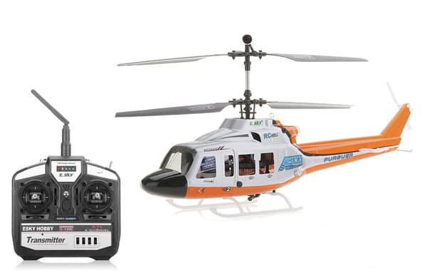 Helikopter na daljinsko upravljanje 2.4Ghz RTF A300, narandžasti