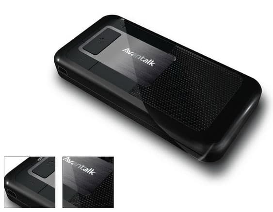 Bluetooth spikerfon Avantalk Nova - Montira se na suncobran
