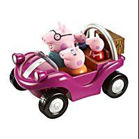 Kliknite za detalje - ToyOptions Pepa Prase sa porodicom u autu TO2670