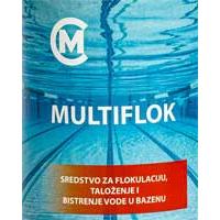 Kliknite za detalje - Multiflok Sredstvo za flokulaciju, taloženje i bistrenje vode u bazenima 10L MCom