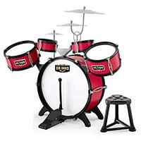 Kliknite za detalje - Dečiji Bubnjevi Jazz Drum Bubnjevi Za Decu Big Band Red