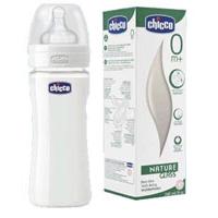 Chicco staklena fla�ica za silikonske cucle 240ml 600431