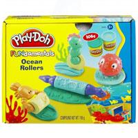Kliknite za detalje - Hasbro Play-doh plastelin set Fundamentals Ocean Rollers 23998