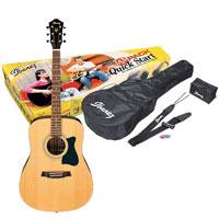 Kliknite za detalje - Start pack akustična gitara Ibanez V50NJP-NT