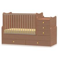 Bertoni Drveni krevetac za bebu Maxi Plus Cherry 10150320001 Bertoni Drveni krevetac - 3u1