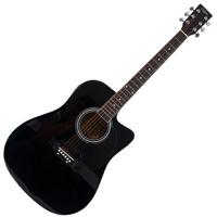 Kliknite za detalje - Ozvučena Akustična gitara Eclipse CX-S022CEQ-BK