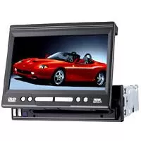 Auto DVD-TV DA-745 Auto DVD-TV DA-745 - DVD za automobil sa potpuno automatizovanim TFT-LCD ekranom (7 inch) koji se uvlači u kućište uređaja, FM radio i TV prijemnikom (radi kao televizor) i DivX, MP3, CD playerom, ...