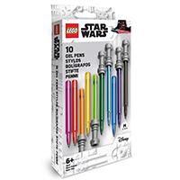 Kliknite za detalje - LEGO® STAR WARS™ Gel olovke 10 kom u obliku svetlosne sablje 53116