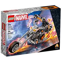 Kliknite za detalje - LEGO® Kocke Marvel Goust Rajderov mek i motor 76245