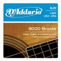 Kliknite za detalje - D Addario EJ11 žice za akustičnu gitaru 12-53