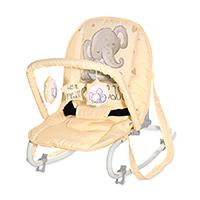 Kliknite za detalje - Lorelli Ležaljka za bebe Eliza Yellow cute elephant 10110142376