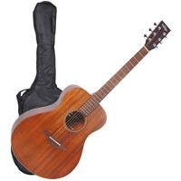 Kliknite za detalje - Akustična gitara sa torbom, stalkom i štimerom Vintage V300MHOFT