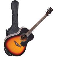 Kliknite za detalje - Akustična gitara sa torbom, stalkom i štimerom Vintage V300VSBOFT
