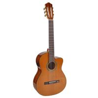 Kliknite za detalje - Ozvučena klasična gitara Salvador Cortez CC-10CE