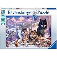Kliknite za detalje - Ravensburger Puzzle 2000 delova -  Vukovi 16012