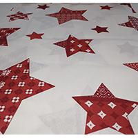 Kliknite za detalje - Jastuci za garniture od paleta - 160 x 50 x 50 cm - Red Stars