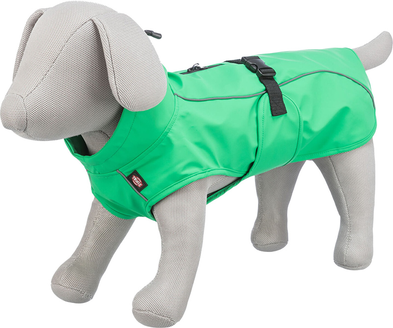 Kišni mantil za pse Vimy Green leđa 45cm Trixie 680234 - thumbnail 0