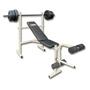 Kliknite za detalje - Univerzalna klupa - ben� sa tegovima 35 kg Rovera 50251