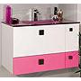 Kliknite za detalje - Roper Kupatilski ormari� sa lavaboom Aurora 900BX pink