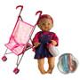 Kliknite za detalje - Content Toys Lutka 38cm sa kolicima 6240233