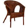 Kliknite za detalje - Fotelja od Prirodnog Ratana Fabion Brown
