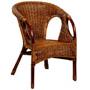 Kliknite za detalje - Fotelja od Prirodnog Ratana New Swan Brown Black Wash
