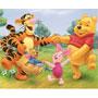 Kliknite za detalje - Dino puzzle u okviru, 15 kom, Winnie the Pooh na livadi 123921
