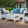 Kliknite za detalje - Ba�tenska Kompozicija Barahona White od Wicker Pru�a
