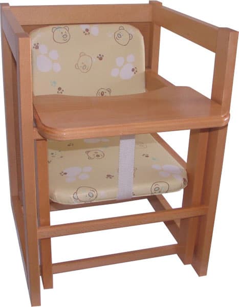 Bambi drvena stolica i stočić