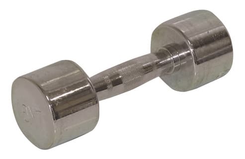 Hromirani jednoručni teg - bućica 5kg WCDB2-5