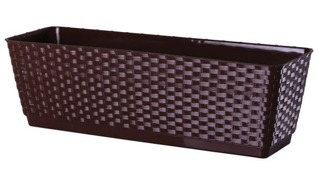 Žardinjera ratan braon