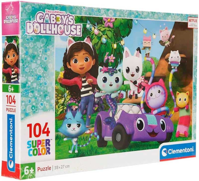 Puzzle slagalice za decu 104 dela Gabina kućica za lutke Clementoni ...
