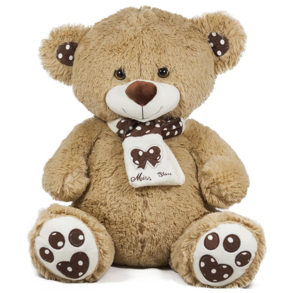 Plišani meda sa šalom Grliša 45cm