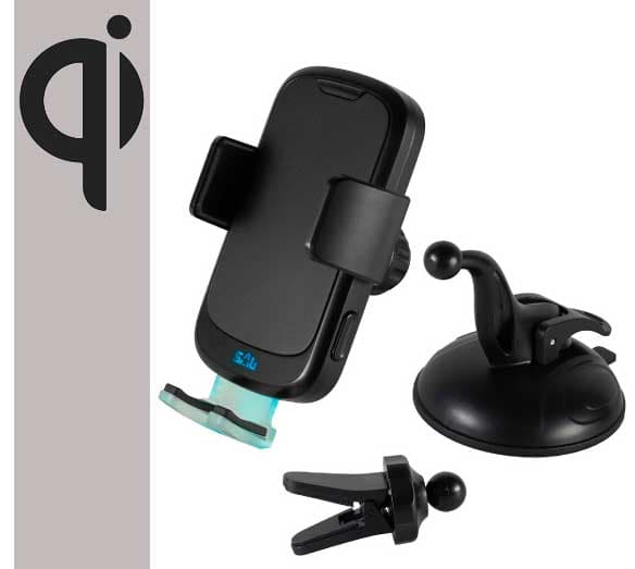 Držač za mobilni telefon sa Qi bežičnim punjačem SAU2000Qi