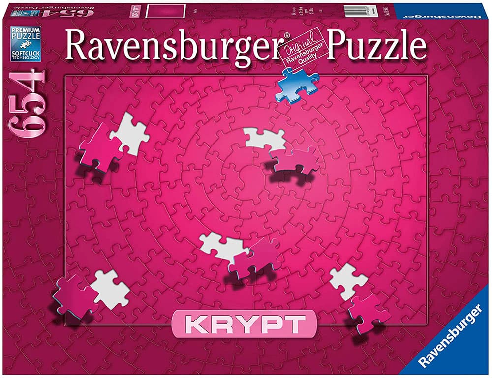 Puzzle Slagalica 654 Krypt Pink Ravensburger 16564
