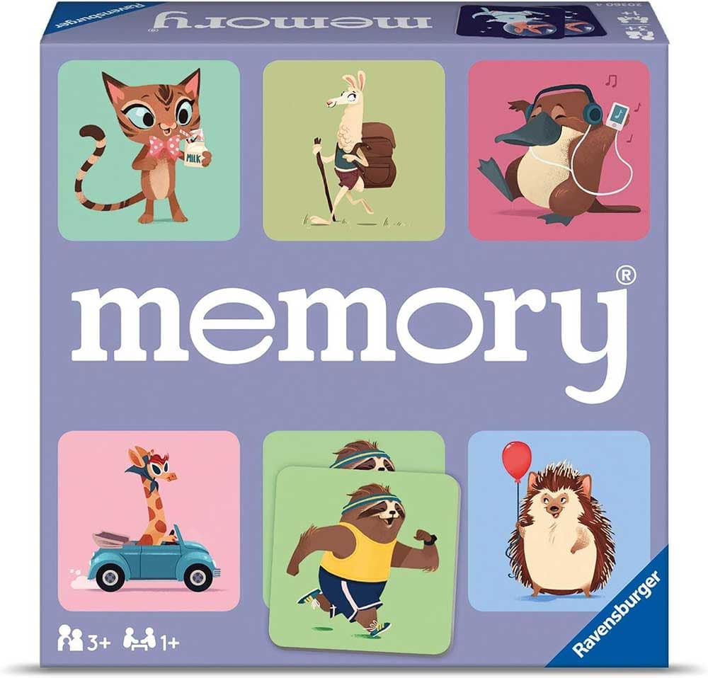 Društvena igra Memorija Divlje životinje Ravensburger 20360