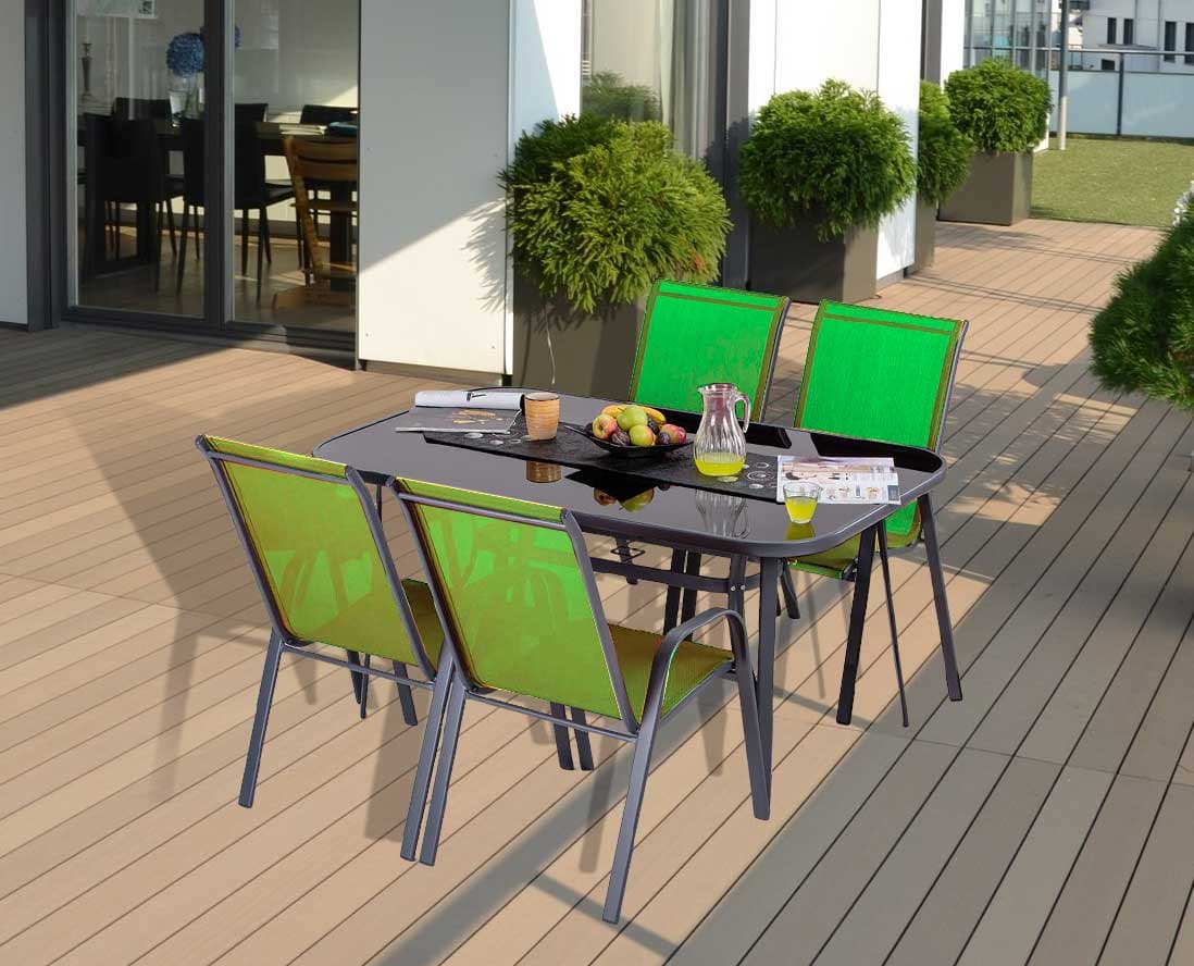 4 Stolice i Sto - Baštenska Garnitura Costes Kiwi