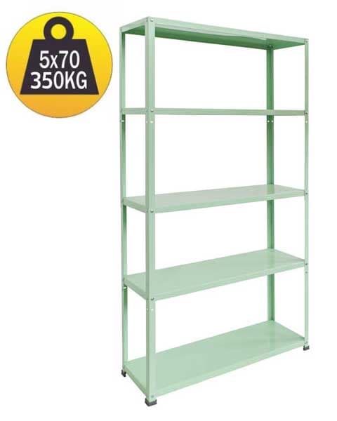 Metalna Polica Nosivosti 350 kg Pistachio 172 x 90 x 30 cm