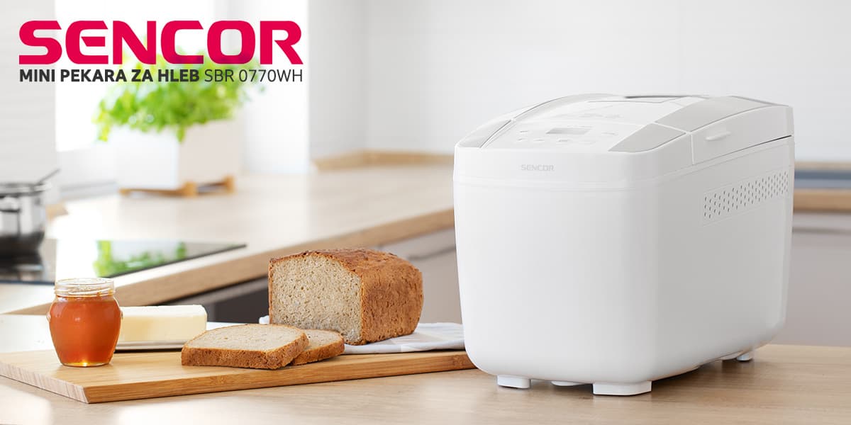 SENCOR Mini pekara za hleb SBR 0770WH